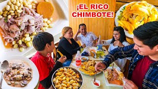 Primera vez PROBANDO el RICO CEVICHE y CAUSA de CHIMBOTE  Jordy Aventurero [upl. by Gorrian413]