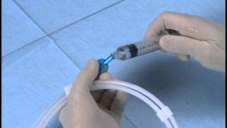 Angioplasty technique prepalation of a balloon catheter [upl. by Huston]