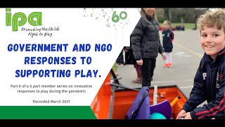 IPA Right to Play Awards Government and NGO Responses to Supporting Play During COVID [upl. by Haland]