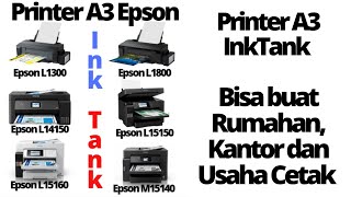 Printer A3 Epson L1300 L1800 M15140 L14150 L15150 L15160 [upl. by Emarie]