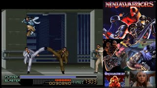 Ninja Warriors SNES Playthrough Kamaitachi [upl. by Akeenahs]