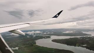 Smooth Landing at Roberts International Airport in Air France 2021 [upl. by Devin232]