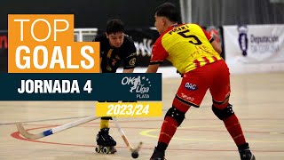 🏒 🥅 GOLS OK LLIGA PLATA 202324  JORNADA 4️⃣ [upl. by Parnell]