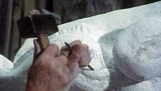 Carving Marble with Traditional Tools [upl. by Nylsor]