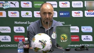 Algérie  Mauritanie 01 la conférence de presse de Belmadi après lélimination de la CAN 2024 [upl. by Ardekahs57]