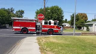 Kennewick Structure Fire Response [upl. by Divaj]