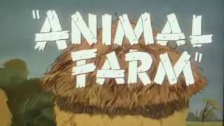 GEORGE ORWELL  ANIMAL FARM 1954  TRAILER [upl. by Einimod]