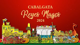 🟣 Cabalgata de Reyes Magos Sevilla 2024 [upl. by Serafine636]