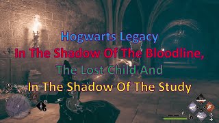 Hogwarts Legacy In The Shadow Of The Bloodline The Lost Child And In The Shadow Of The Study [upl. by Nnairahs962]