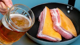 I dont cook bacon without beer anymore This recipe is fantastic [upl. by Edi]