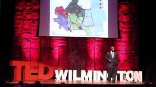 quotWalk with mequot  a community development effort  Yasser Payne  TEDxWilmington [upl. by Euqinahs]