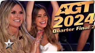 Americas Got Talent 2024 ALL AUDITIONS  Quarter Final 2 [upl. by Moor]