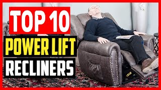 ✅Top 10 Best Power Lift Recliners of 2024 [upl. by Tnecnev932]