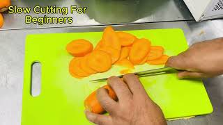 carrots cut sharp knife holding skills [upl. by Ybba]