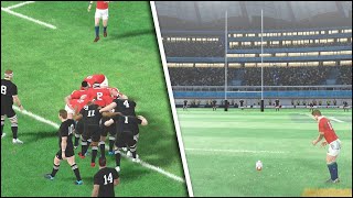 PLAYING RUGBY 18 AFTER 20 British and Irish Lions Vs New Zealand Rugby 18 Gameplay  PS4 Pro [upl. by Rogerson]