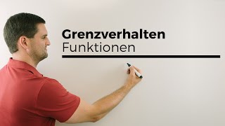 Grenzverhalten Funktionen LimesGleichSchreibweise bei quotUnendlichquot  Mathe by Daniel Jung [upl. by Esyahc453]