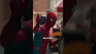 Spider Man Far From Home Funny Moments 😂 SpiderManFarFromHome Shorts [upl. by Harleigh]