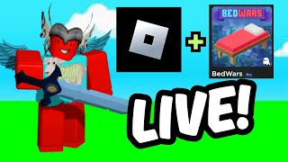 🔴LIVE ROBLOX BEDWARS 1V1INGLATEGAMING VIEWERS🔴 [upl. by Okia]