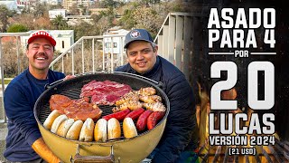 Asado Económico quotCuota de 5 Lucas en el Supermercadoquot 2024 USD5 [upl. by Tallula]