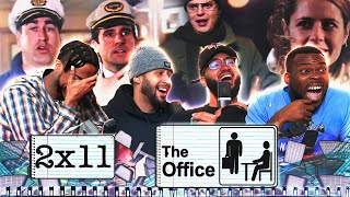 The Office 2x11 quotBooze Cruisequot ReactionReview [upl. by Aitnyc]