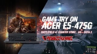 InGame Test Acer Aspire E5 475G Geforce 940MX gaming performance [upl. by Sianna]