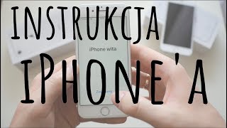 📚INSTRUKCJA OBSŁUGI iPhonea📱🔥 [upl. by Hersh]