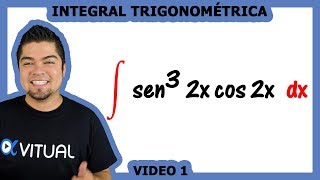 Integral trigonométrica 1  Cálculo Integral  Vitual [upl. by Kato]