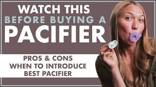 BEST PACIFIER For Newborn  When To INTRODUCE a PACIFIER [upl. by Dixie990]