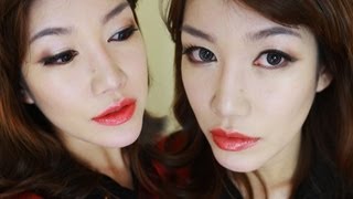 Classy Holiday Makeup  Aum Patcharapa Inspired look  cl2425 [upl. by Eniamsaj]