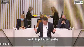 JanPhillip Tadsen zum sogenannten quotChancenAufenthaltsrechtquot [upl. by Eittik747]