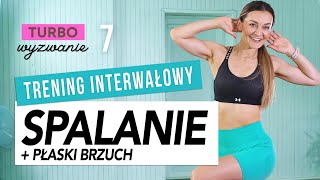 TURBO WYZWANIE 7 HIIT spalanie  brzuch 🔥 Monika Kołakowska [upl. by Lobiv295]