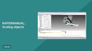 RapidManual Tutorial Scaling objects [upl. by Uos]