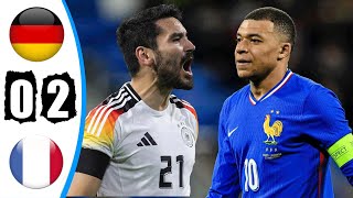 Germany vs France 20  All Goals Extеndеd Hіghlіghts 2024 [upl. by Yelik431]