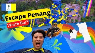 ESCAPE Penang 🟦💦 🟨 Is this waterpark worth going 📢 Watch before you go [upl. by Eibreh]