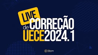 Live de Correção da Prova  UECE 20241 Part 1 [upl. by Nylekoorb502]