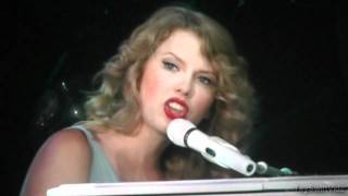 Taylor Swift Speak Now World Tour  Back To DecemberApologizeYoure Not Sorry HD [upl. by Lalage11]