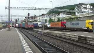 ► Bahnverkehr 260612 Thun  Frutigen [upl. by Watts]