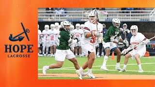 Hope vs Kalamazoo  Mens Lacrosse 42223  NCAA D3 Lacrosse  MIAA Lacrosse [upl. by Gudren313]