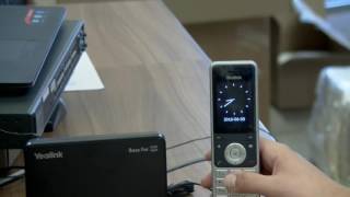 Yealink W56P IP DECT PHONE [upl. by Wartow634]