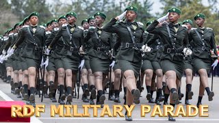 Another colourful military parade by Rwanda Defence Force  Officer Cadets Pass Out [upl. by Oznola22]