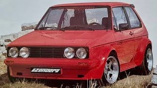 VW Golf MK1 ZENDER Tuning from the 80s HD [upl. by Ramedlaw]