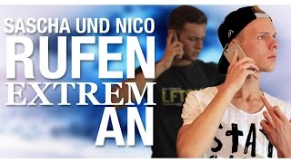 SASCHA UND NICO RUFEN EXTREM AN [upl. by Helbonia]