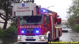 FLUT der Fils reißt bei Süssen Baugerüst von Brücke ab  FEUERWEHR SÜSSEN amp EISLINGEN IM EINSATZ [upl. by Araccot]