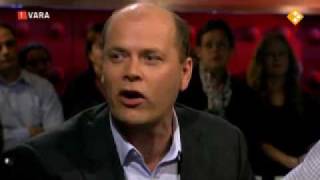 Jort Kelder bij DWDD  DSB had in 2008 al 100 miljoen nodig [upl. by Huskey]