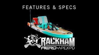 Rackham Aero 12′4″  APEX Pedal Drive Features amp Specs [upl. by Eemak569]