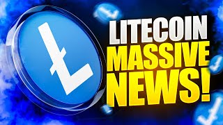 Litecoin MASSIVE NEWS UPDATE  LTC Crypto Price Forecast 2024 [upl. by Retsub]