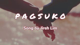 Pagsuko slowed  reverb lyric video  Jireh Lim [upl. by Jenica]