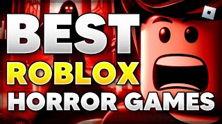 6 BEST Roblox HORROR GAMES to Play 2024 [upl. by Ahsielat877]