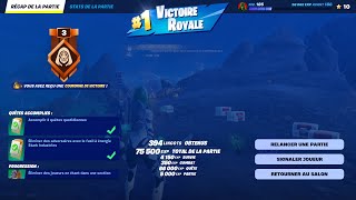 Top 1 Fortnite Battle Royale Unranked No Build Gameplay Replay Gamora [upl. by Stone352]