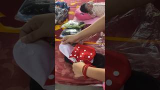 Baby washable diapers ❤️shortvideo newbornbaby meesho [upl. by Pearle]